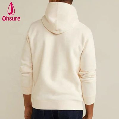 Sudadera con capucha ecológica de algodón de alta calidad para hombre, jerséis informales, gimnasio deportivo, chándal liso para hombre