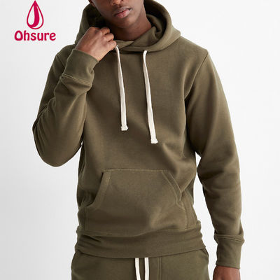 Sudadera con capucha ecológica de alta calidad, ropa deportiva personalizada para hombre, sudaderas con capucha, chándal para hombre, sudadera con capucha para gimnasio con cordón