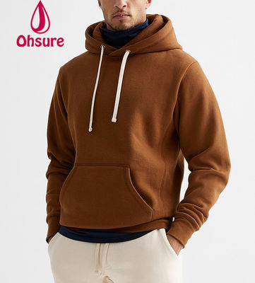 Sudadera con capucha ecológica de alta calidad, ropa deportiva personalizada para hombre, sudaderas con capucha, chándal para hombre, sudadera con capucha para gimnasio con cordón