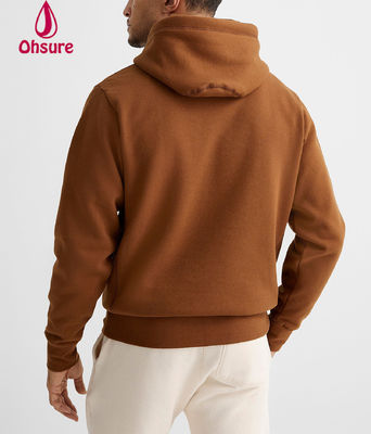 Sudadera con capucha ecológica de alta calidad, ropa deportiva personalizada para hombre, sudaderas con capucha, chándal para hombre, sudadera con capucha para gimnasio con cordón