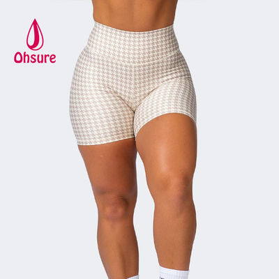 Conjunto de 2 piezas OEM, sujetador deportivo y shorts fruncidos, shorts de baloncesto, conjuntos de fitness para gimnasio, shorts para mujer