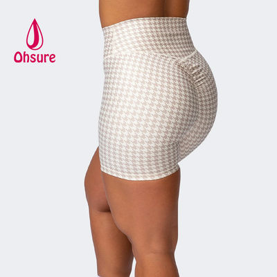 Conjunto de 2 piezas OEM, sujetador deportivo y shorts fruncidos, shorts de baloncesto, conjuntos de fitness para gimnasio, shorts para mujer