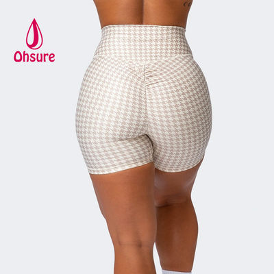 Conjunto de 2 piezas OEM, sujetador deportivo y shorts fruncidos, shorts de baloncesto, conjuntos de fitness para gimnasio, shorts para mujer