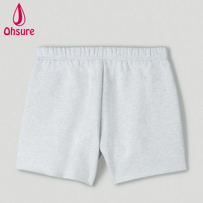 Venta al por mayor Logotipo personalizado Calzoncillos de sudor de cintura alta Mujeres Calzoncillos de entrenamiento de gimnasia de acondicionamiento físico Calzoncillos de entrenamiento de gimnasia de cintura alta Bolsillos de inselación sueltos en bruto Casual