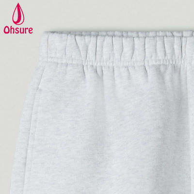 Venta al por mayor Logotipo personalizado Calzoncillos de sudor de cintura alta Mujeres Calzoncillos de entrenamiento de gimnasia de acondicionamiento físico Calzoncillos de entrenamiento de gimnasia de cintura alta Bolsillos de inselación sueltos en bruto Casual