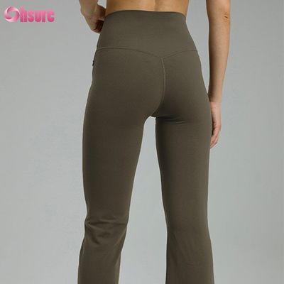 80% de nylon 20% de espandéx mezcla 220 gramos desnudo calzoncillos de gimnasia suave cinturón elástico cinturón de entrenamiento calzoncillos de lujo para mujeres