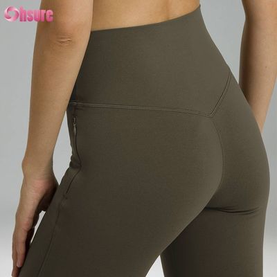 80% de nylon 20% de espandéx mezcla 220 gramos desnudo calzoncillos de gimnasia suave cinturón elástico cinturón de entrenamiento calzoncillos de lujo para mujeres