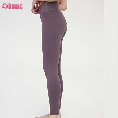 Vestidos Cuatro agujas Seis hilos Compresión Fitness Mujeres Calzoncillos cintura alta delgada ropa deportiva de 1 pieza pantalones de yoga delgados