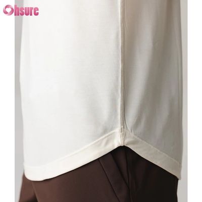 Camiseta de entrenamiento casual de manga corta con cuello redondo para hombre de alta calidad