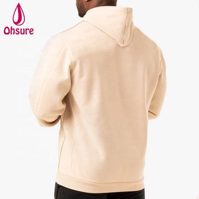 Sudaderas con capucha deportivas al por mayor para hombre, personalizadas, para fitness, sudaderas con capucha de forro polar de gran tamaño para gimnasio, transpirables, estampadas