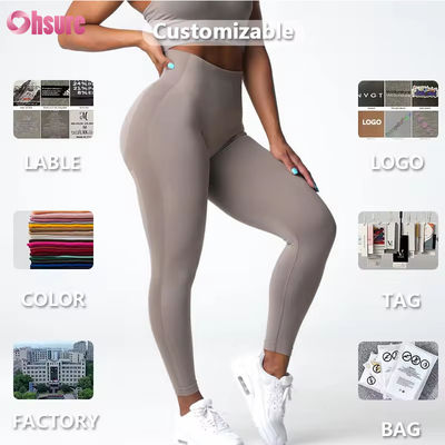 Personalizado Nuevo artículo de alta calidad cintura alta, abdominal, trasero, pantalones de levantamiento de cadera gimnasio, gimnasio, yoga, calzoncillos para mujeres.