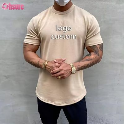 Ropa de gimnasia de manga corta, ropa deportiva, últimos diseños de camisetas para hombre, camisetas estampadas
