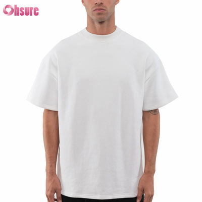 Camiseta Oversize con logotipo personalizado de alta calidad, de algodón vintage lavado, de corte holgado, con hombros caídos y gramaje pesado