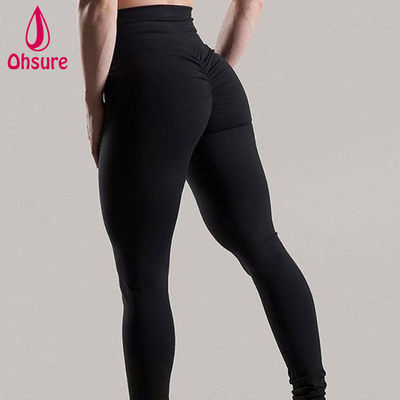 Push up caliente Elastico Entrenamiento Casual Fitness Sexy Scrunch Butt Leggings