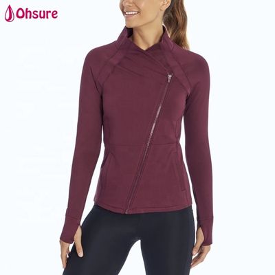 Abrigos con cremallera personalizados chaqueta deportiva impresa chaqueta de mujer diseñadora casual traje de pista gimnasio yoga llevar chaqueta única