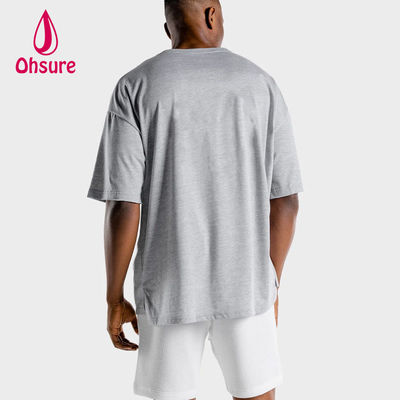 Camiseta a medida Ropa de hombre Camisetas de hombre Casual Camisetas de algodón Camisetas de verano 2022 Camisetas impresas O Cuello en blanco Sólido de punto 50-100pcs