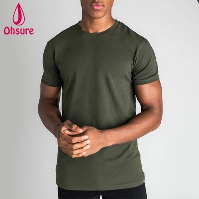 Camiseta de hombre de manga corta de algodón personalizada, ropa deportiva masculina, camiseta casual, ropa para correr y hacer ejercicio para hombre