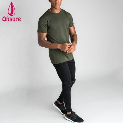 Camiseta de hombre de manga corta de algodón personalizada, ropa deportiva masculina, camiseta casual, ropa para correr y hacer ejercicio para hombre