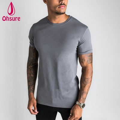 Camiseta de hombre de manga corta de algodón personalizada, ropa deportiva masculina, camiseta casual, ropa para correr y hacer ejercicio para hombre