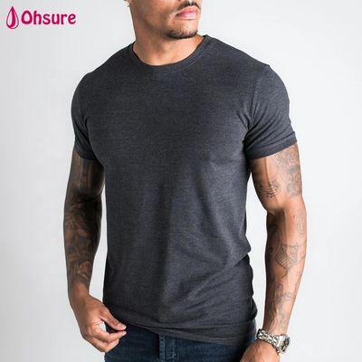 Proveedores de ropa para hombre al por mayor Camiseta de algodón para hombre de alta calidad Talla y logotipo personalizados Ajuste holgado Camiseta deportiva para hombre