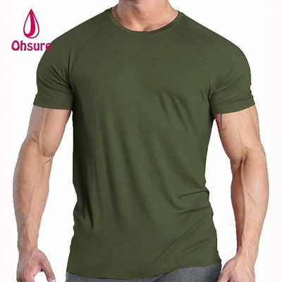 Tejido de refrigeración de xilitol camiseta deportiva gimnasio correr manga corta camiseta seca rápida