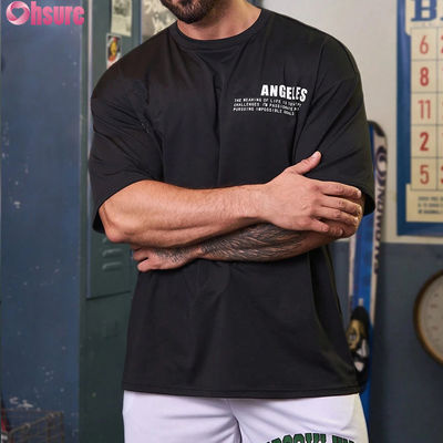 Mayoristas de alta calidad, elegantes, cómodos e informales: Descubre el ajuste perfecto en camisetas deportivas negras de talla grande para hombre