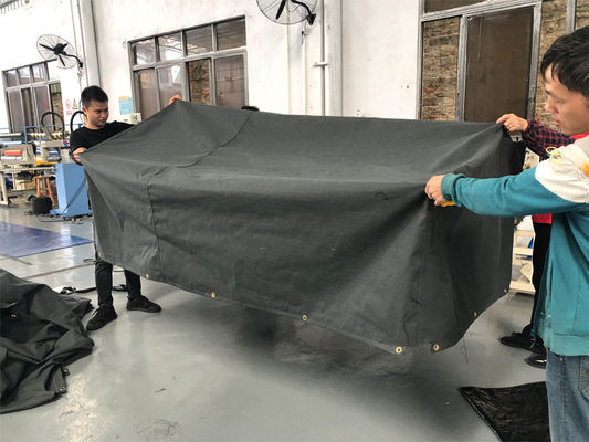 Lonas Litong de tamaño personalizado para coches y camiones de tren, lona de tela impermeable, lona de silicona orgánica