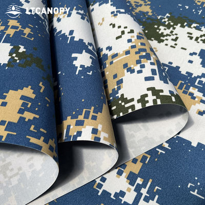 Lona de silicona orgánica de camuflaje Litong OEM Gsm Technics Style