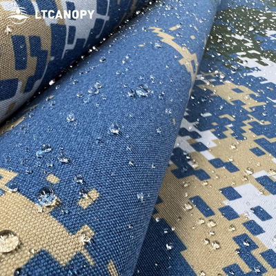 Lona de silicona orgánica de camuflaje Litong OEM Gsm Technics Style