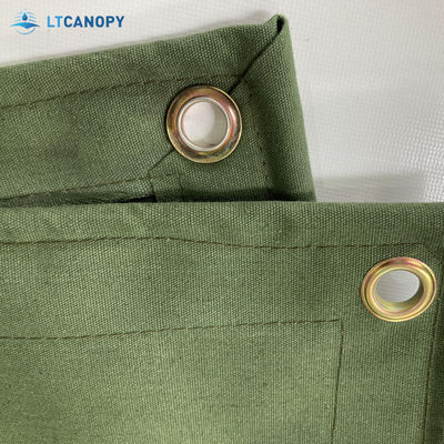 Lona de lona de silicona orgánica impermeable y ligera personalizada por Litong para tienda de campaña al aire libre
