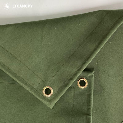 Litong 100% tela de poliéster tela de lona ligera impermeable de silicona orgánica cubierta de camión camión industria de apagones