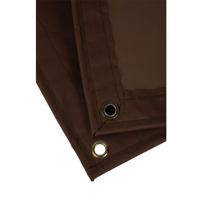 Litong Brown Oxford Revestido Tarpas para uso al aire libre con precio competitivo Bolsa de tienda de campaña de uso múltiple