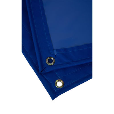 Lona impermeable laminada de PVC y poliéster Oxford azul claro y ligero Litong, fabricante chino