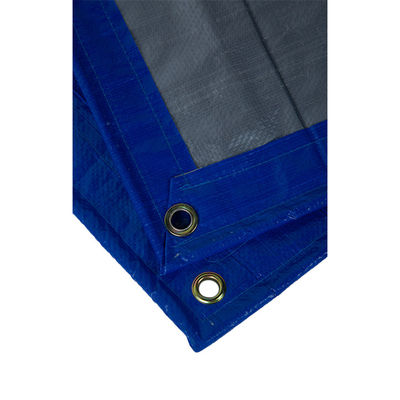 Lona de polietileno azul plateado Litong, ligera, para cubrir cargas, azul-naranja, bolsa de equipaje, 150 g/m², lonas impermeables