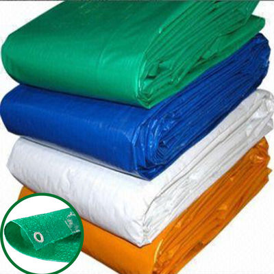 Lonas de polietileno ligeras de 160 g/m² y 240 g/m² Duraderas, impermeables y con protección UV, rollos de lona de polietileno, doble verde