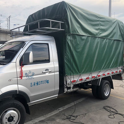 Lona de PVC impermeable y resistente al fuego para camión, personalizada por Litong