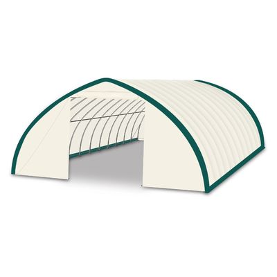 Litong Invernaderos agrícolas al aire libre Planta de jardín Transparente Poly Tunnel Almacén Tarpaulin de PVC