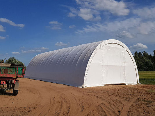 Litong Invernaderos agrícolas al aire libre Planta de jardín Transparente Poly Tunnel Almacén Tarpaulin de PVC